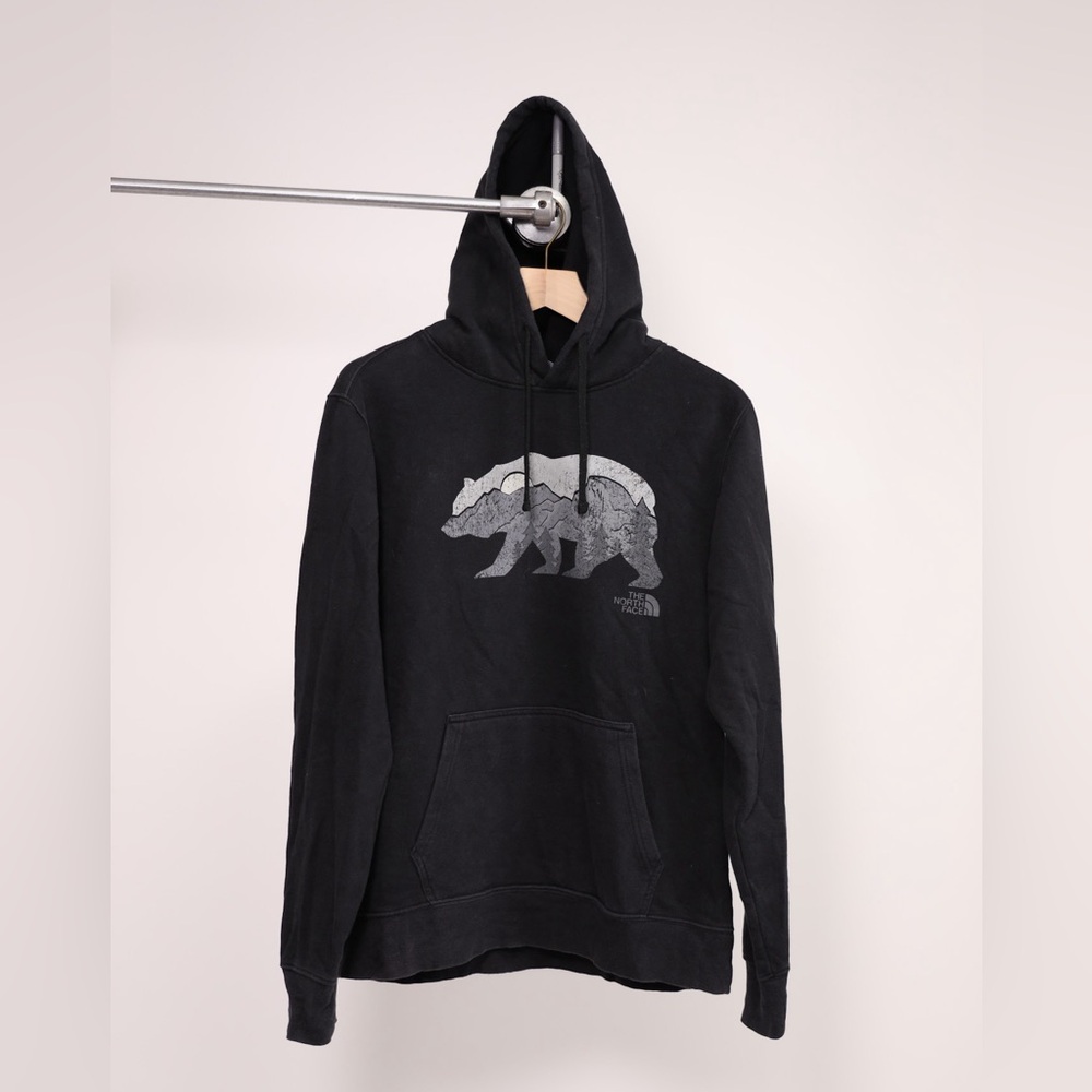 North Face Denali Hoodie Sweatshirt - Medium